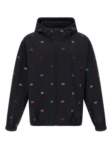 Geci Gucci Gucci Multicolor Fil Coup Jacket Black Barbati (BM 19324536) 1