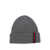 Gucci Gucci Web Detail Wool Beanie GREY