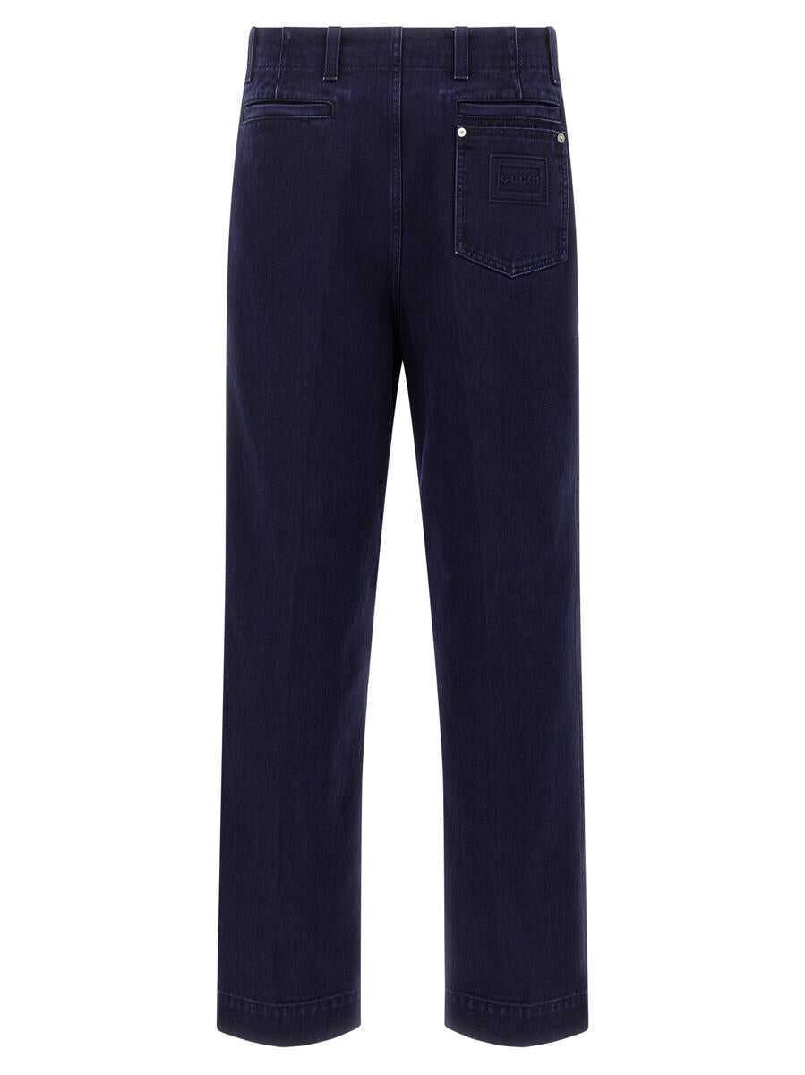 Blugi Gucci Gucci Jeans Label Gucci BLUE Barbati (BM 19324695) 2