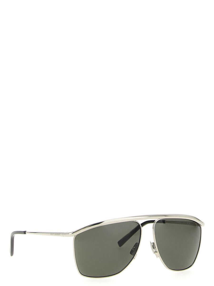 Ochelari de soare Saint Laurent Saint Laurent Sl 820 Victorie Sunglasses GRAY Femei (BM 19324734) 2
