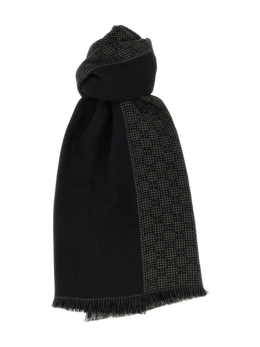 Esarfe Gucci Gucci Gg Jacquard Shawl Black Barbati (BM 19324749) 1