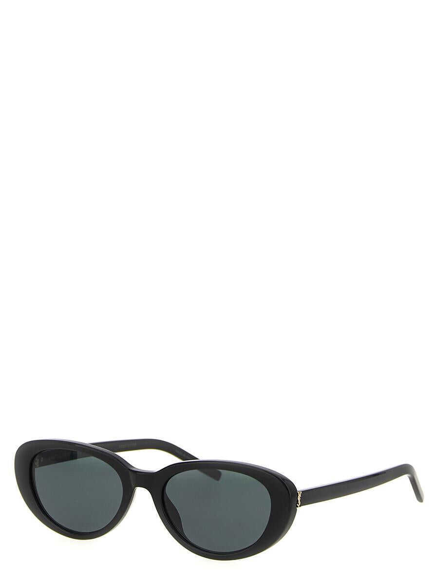 Ochelari de soare Saint Laurent Saint Laurent Sl M154 Sunglasses Black Femei (BM 19324842) 3