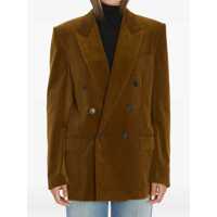 Sacouri Saint Laurent Corduroy Blazer Femei