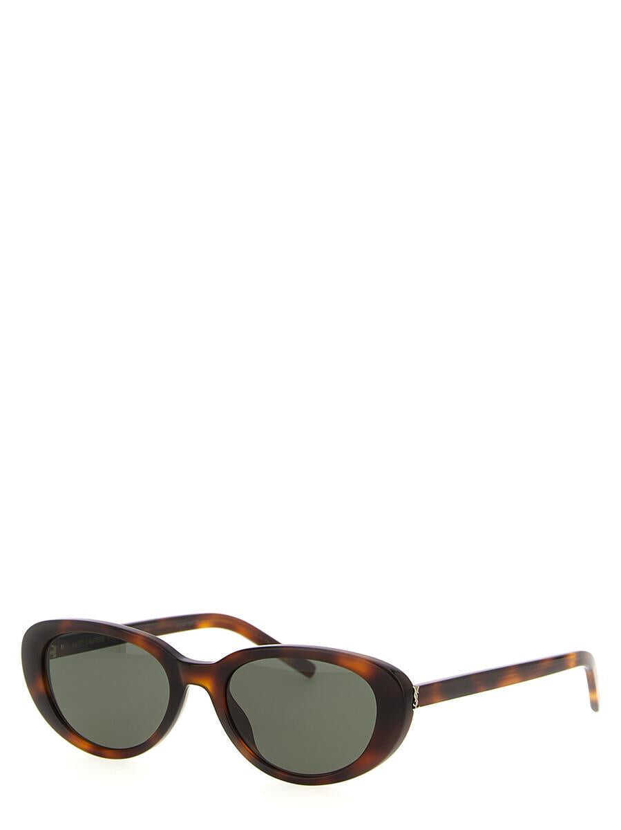 Ochelari de soare Saint Laurent Saint Laurent Sl M154 Sunglasses BROWN Femei (BM 19324866) 3