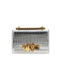 Genti de umar Alexander McQueen 'Jewelled Satchel' Mini Crossbody Bag Femei
