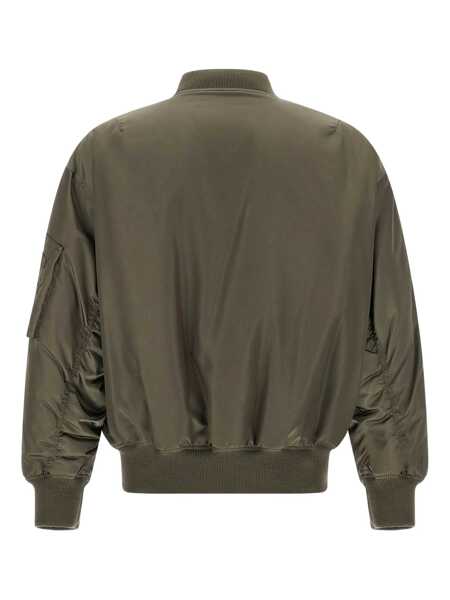 Geci Saint Laurent Saint Laurent Serge Bomber Jacket GREEN Barbati (BM 19324929) 2