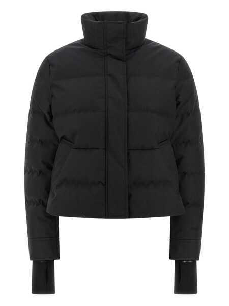 Geci Alexander McQueen Alexander McQueen Cropped Down Jacket Black Femei (BM 19324932) 1