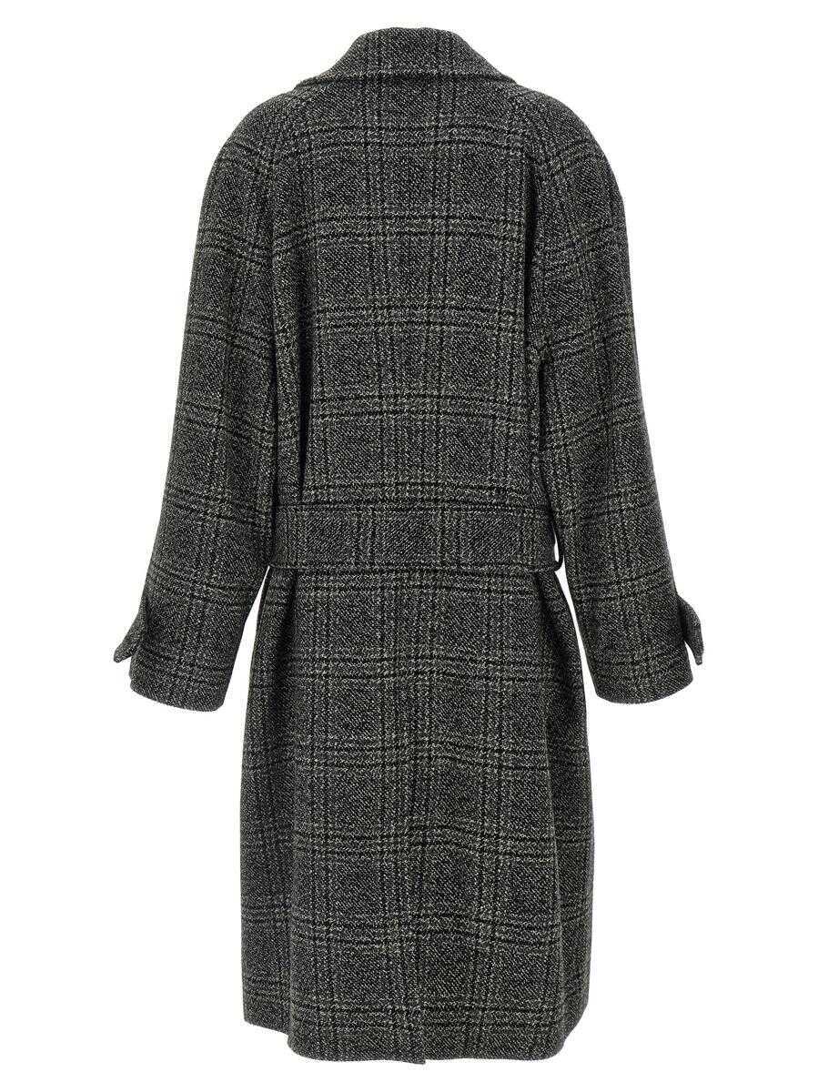 Geci Balenciaga Balenciaga One Layer Coat Black Femei (BM 19324935) 2