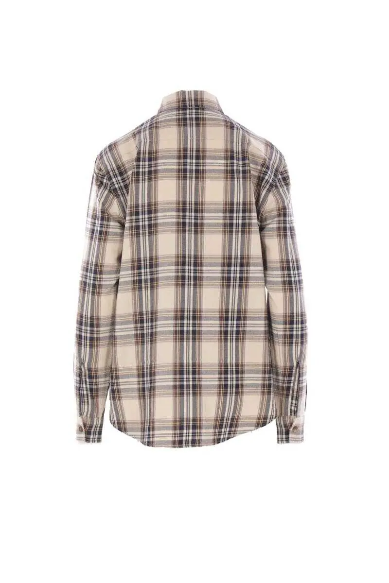 Camasi Saint Laurent Saint Laurent  Shirts BRIGHTON CHECKS Femei (BM 19324977) 2