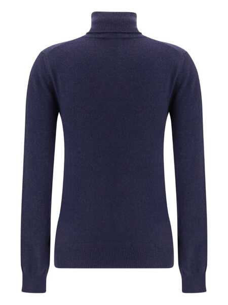Pulovere Balenciaga Balenciaga Standard Turtleneck Turtleneck Sweater BLUE Femei (BM 19325292) 3