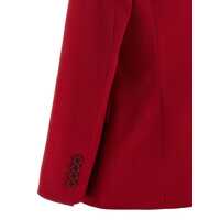 Sacouri Dama - Geci Alexander McQueen Alexander McQueen Single-Breasted Blazer RED Femei (BM 19325301) - B-mall.ro