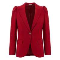 Geci Alexander McQueen Single-Breasted Blazer Femei