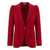 Alexander McQueen Alexander McQueen Single-Breasted Blazer RED