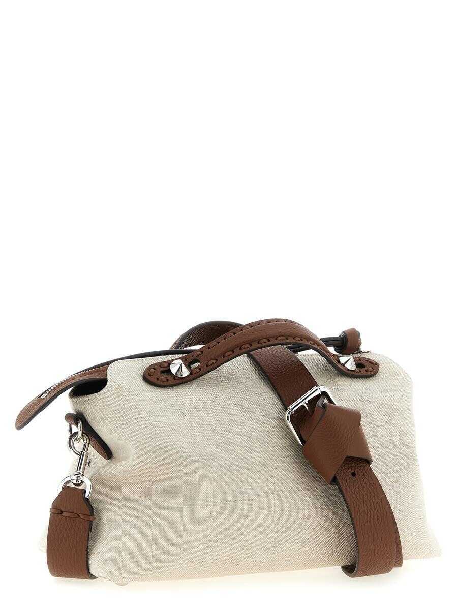Genti de mana Fendi Fendi By The Way Soft Medium Handbag Beige Femei (BM 19325424) 2