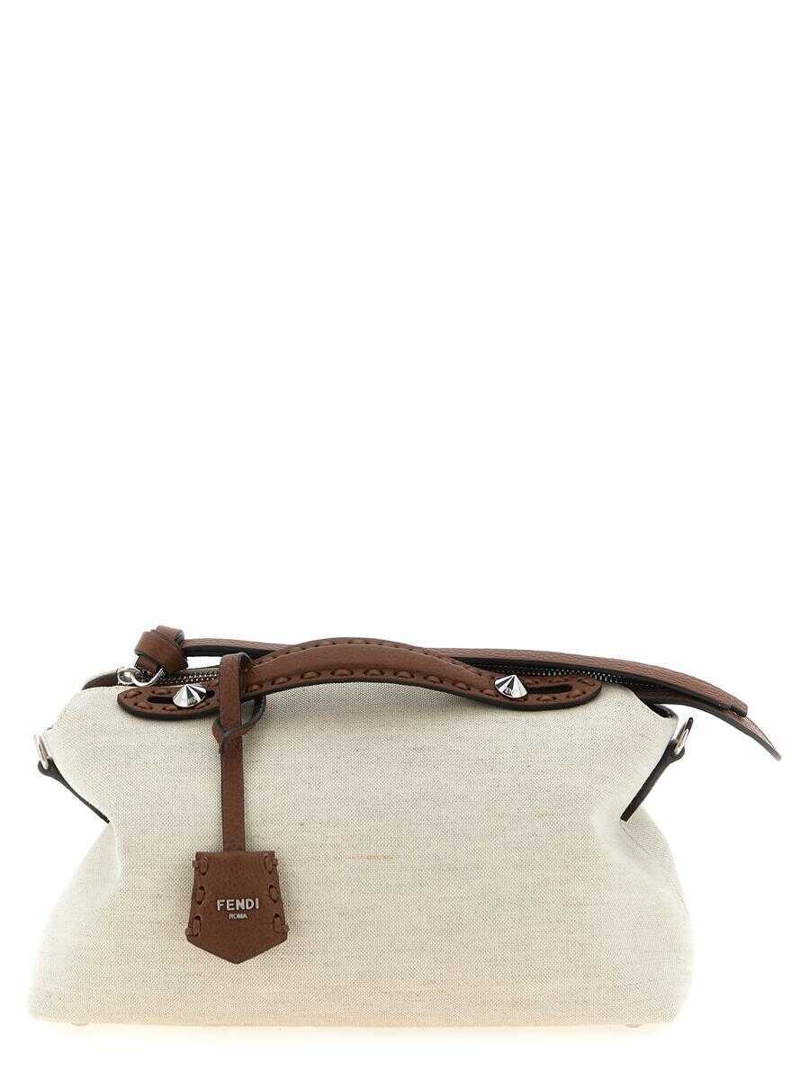 Genti de mana Fendi Fendi By The Way Soft Medium Handbag Beige Femei (BM 19325424) 1