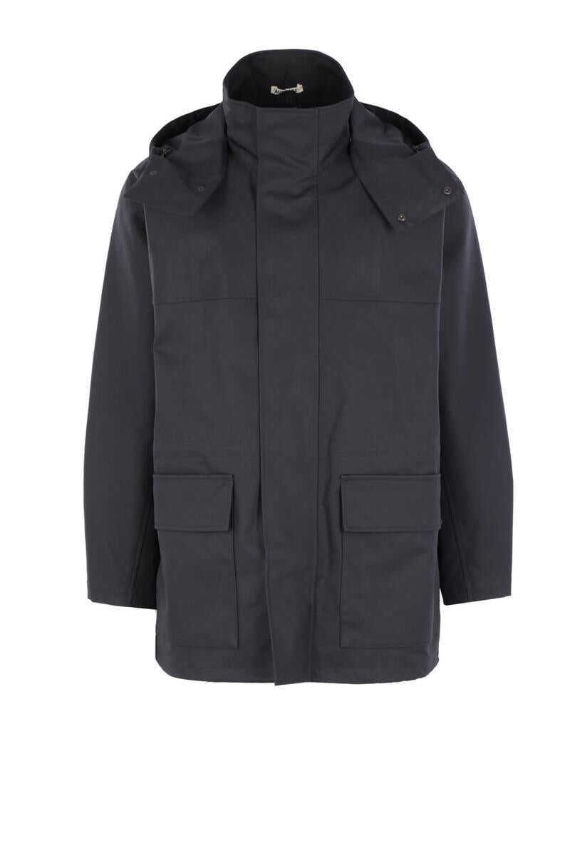 Paltoane AURALEE Auralee Coats BLUE Barbati (BM 19325688) 1