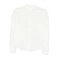 Camasi Xacus White Cotton Blend Bridget Shirt Femei