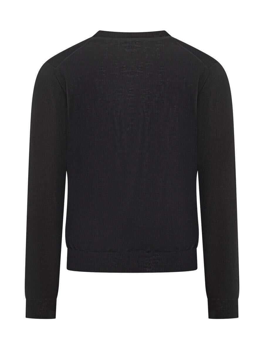 Cardigane FILIPPO DE LAURENTIIS Filippo De Laurentiis Filippo De Laurentiis Wool Cardigan Black BLUE Barbati (BM 19326042) 2