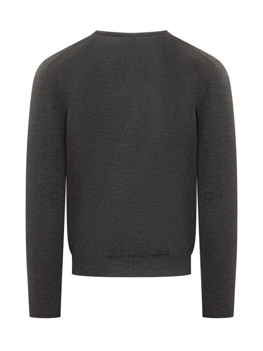 Pulovere FILIPPO DE LAURENTIIS Filippo De Laurentiis Royal Jersey Black Barbati (BM 19326198) 2