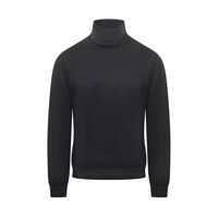 Pulovere Filippo De Laurentiis Filippo De Laurentiis Dark Grey Wool Turtleneck Barbati