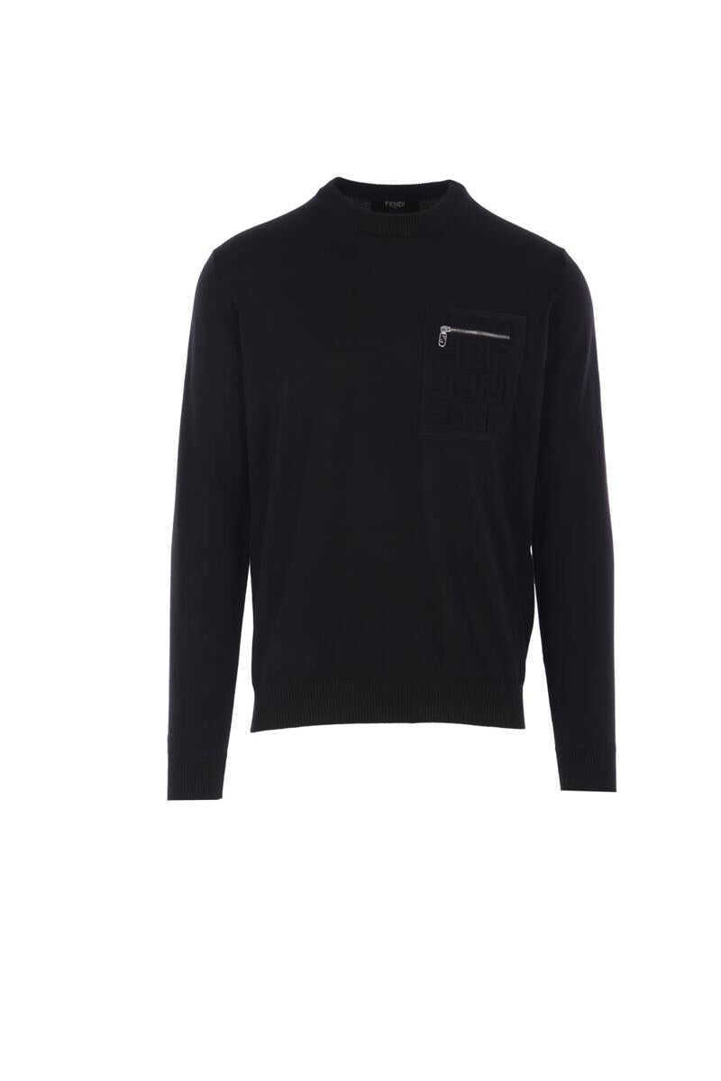 Pulovere Fendi Fendi Sweaters Black Barbati (BM 19326468) 1
