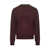 FILIPPO DE LAURENTIIS Filippo De Laurentiis Filippo De Laurentiis Bordeaux Wool Crew Neck Sweater RED