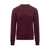 FILIPPO DE LAURENTIIS Filippo De Laurentiis Filippo De Laurentiis Bordeaux Wool Crew Neck Sweater RED