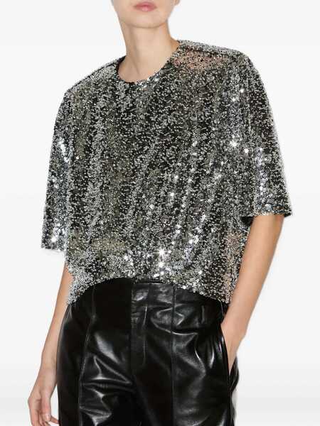 Topuri Isabel Marant Isabel Marant Top SILVER Femei (BM 19326585) 3