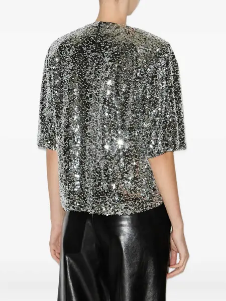 Topuri Isabel Marant Isabel Marant Top SILVER Femei (BM 19326585) 4