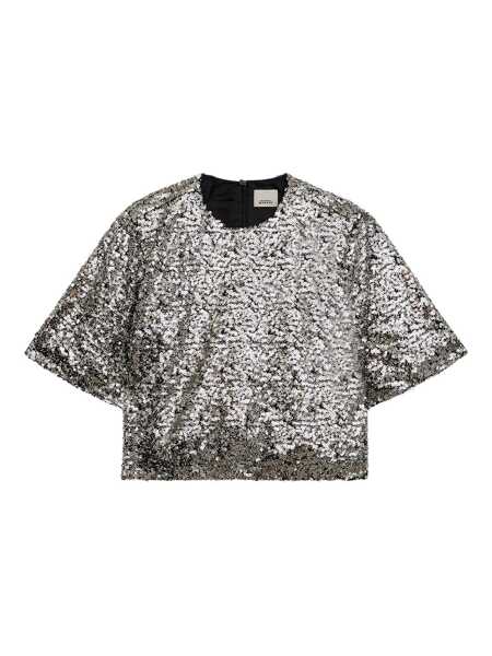 Topuri Isabel Marant Isabel Marant Top SILVER Femei (BM 19326585) 1