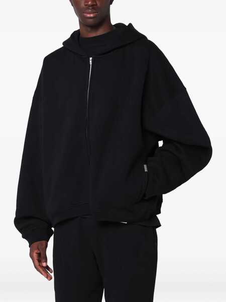 Bluze de trening REPRESENT Represent Initial Boxy Oversized Zip Through Hoodie Clothing GREY Barbati (BM 19326642) 1