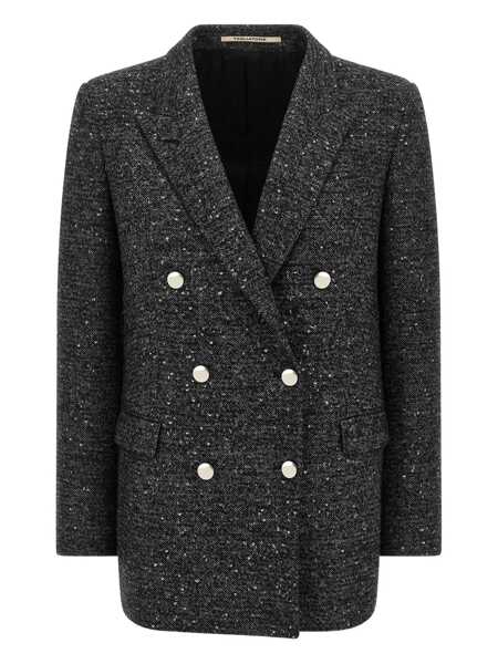 Sacouri Tagliatore Tagliatore Double-Breasted Jacket  J-Jasmine Grey Femei (BM 19326645) 1