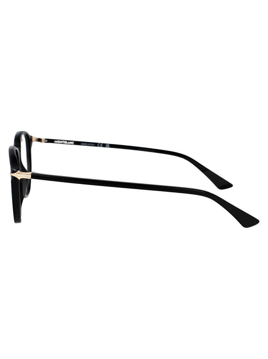 Ochelari de soare Montblanc Montblanc Optical BLACK-BLACK-TRANSPARENT Barbati (BM 19326783) 3