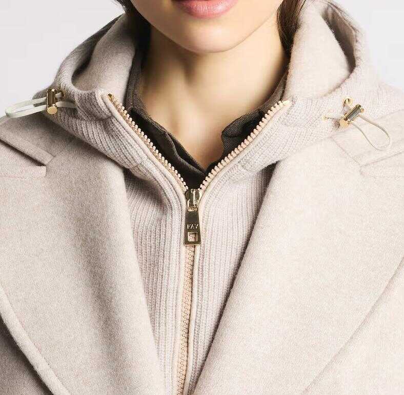 Paltoane Fay Fay Coats FLESH-COLORED Femei (BM 19327017) 3