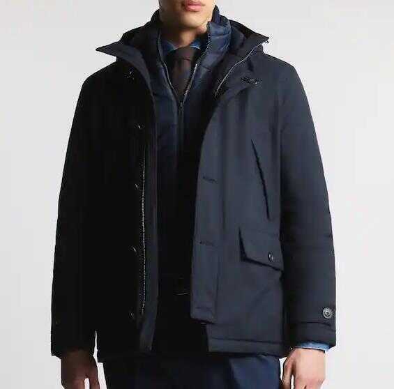 Paltoane Fay Fay Coats BLUE Barbati (BM 19327077) 2