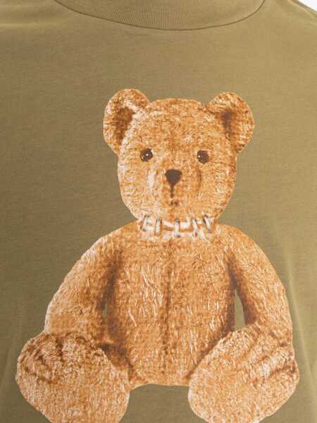 Tricouri Palm Angels Palm Angels Palm Angels T-Shirt Bear In Mind GREEN Barbati (BM 19327392) 3