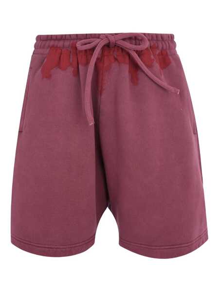 Pantaloni Palm Angels Palm Angels Palm Angels Shorts RED Barbati (BM 19327422) 1