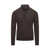 FILIPPO DE LAURENTIIS Filippo De Laurentiis Filippo De Laurentiis Brown Wool Polo Shirt BROWN