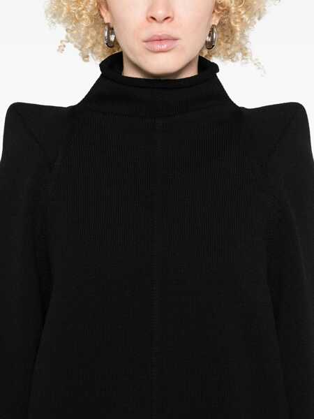 Pulovere Rick Owens Rick Owens Con Top Sweater Black Femei (BM 19327623) 5