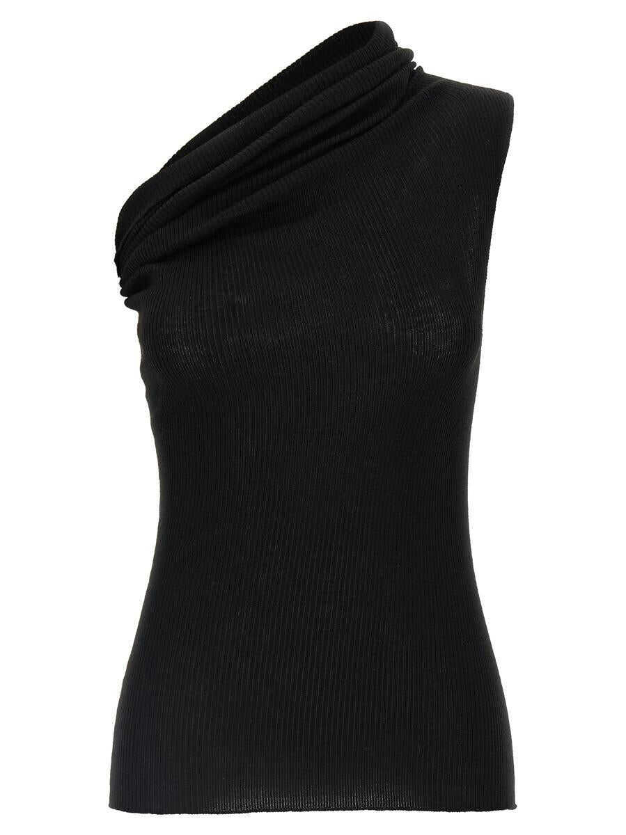 Topuri Rick Owens Rick Owens Athena Knit Top Black Femei (BM 19327662) 1