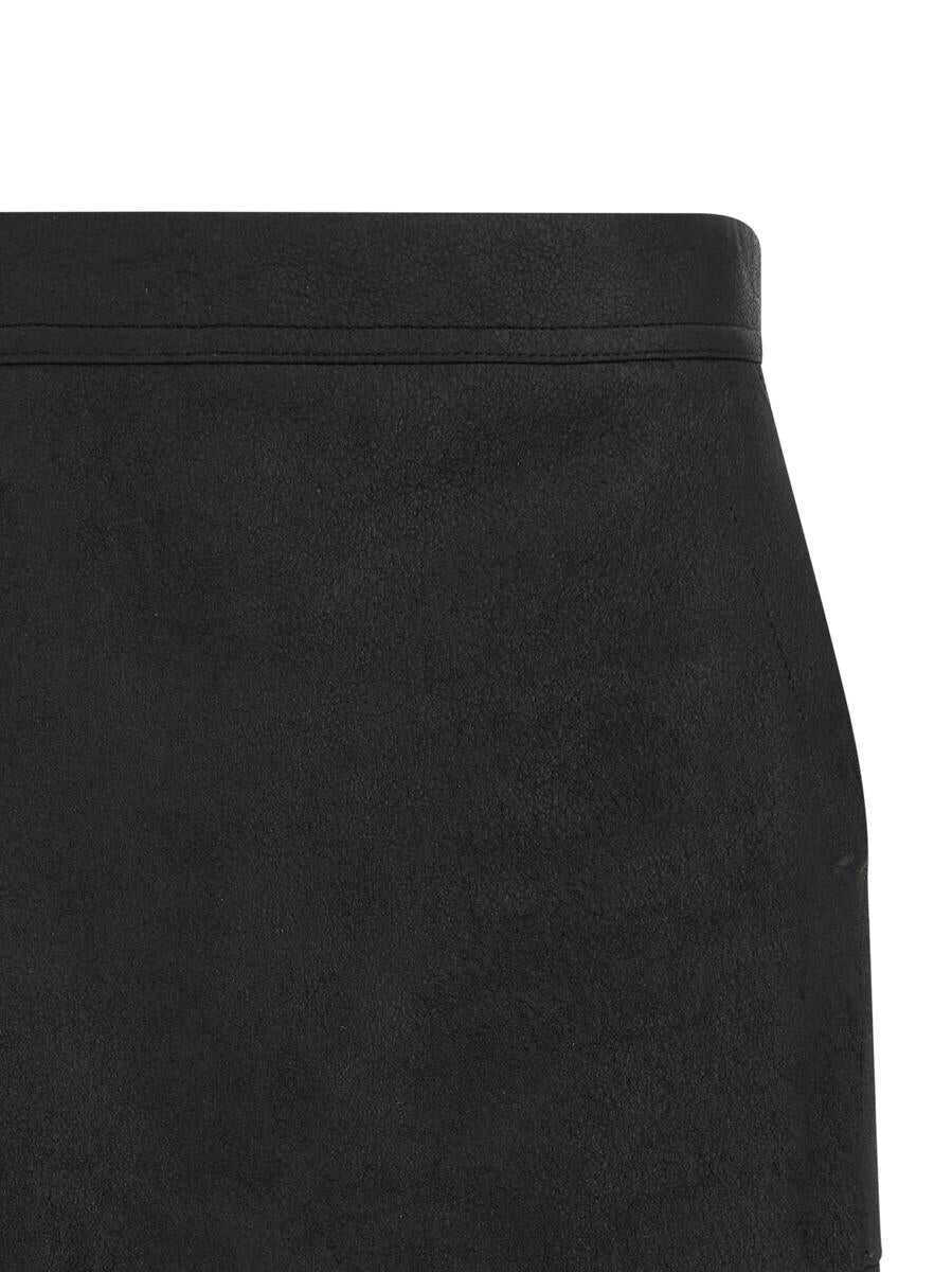 Fuste Rick Owens Rick Owens Fog Cutdff Mini Skirt Black Femei (BM 19327722) 3
