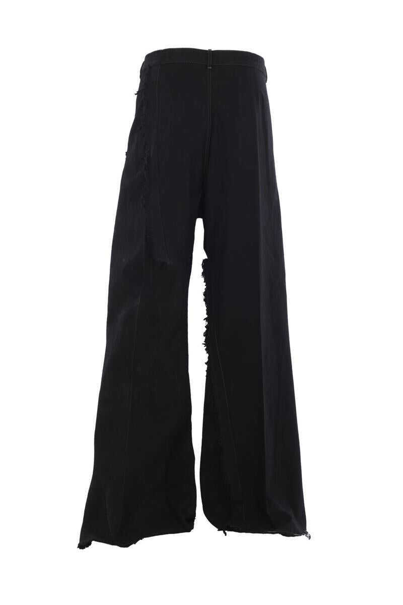 Pantaloni Rick Owens Rick Owens Trousers Black Barbati (BM 19327749) 2