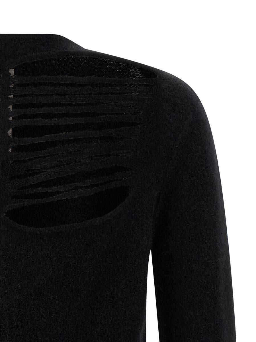 Pulovere Rick Owens Rick Owens Ls Top Sweater Black Barbati (BM 19327869) 3
