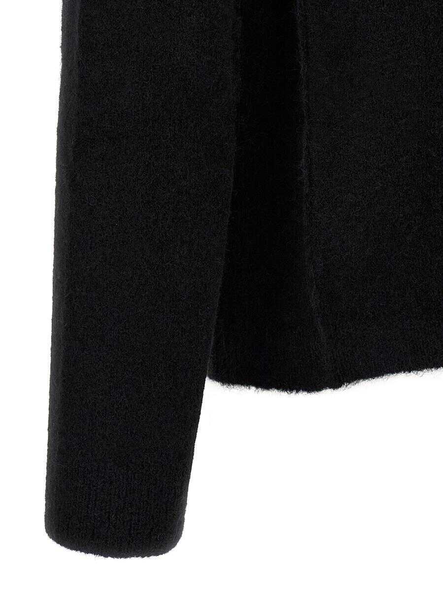 Pulovere Rick Owens Rick Owens Ls Top Sweater Black Barbati (BM 19327869) 4