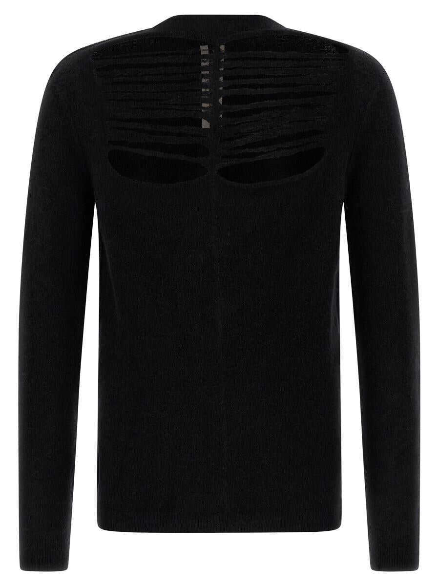 Pulovere Rick Owens Rick Owens Ls Top Sweater Black Barbati (BM 19327869) 1