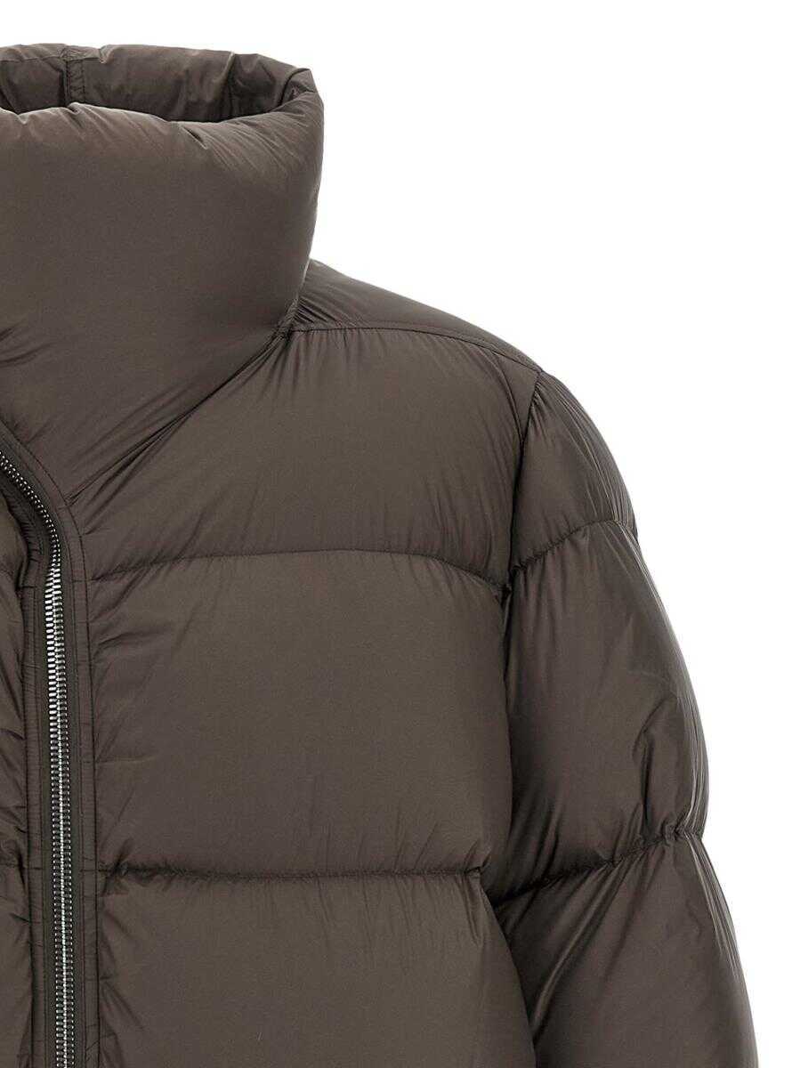 Geci Rick Owens Rick Owens Turtle Down Jacket BROWN Barbati (BM 19327875) 3