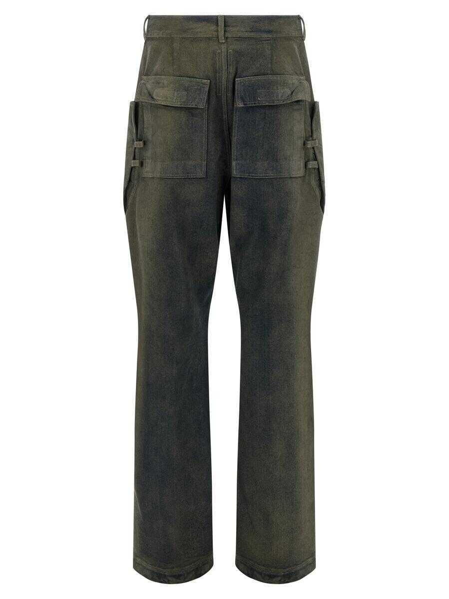 Blugi Rick Owens Rick Owens Stefan Cargo Jeans GRAY Barbati (BM 19327893) 2