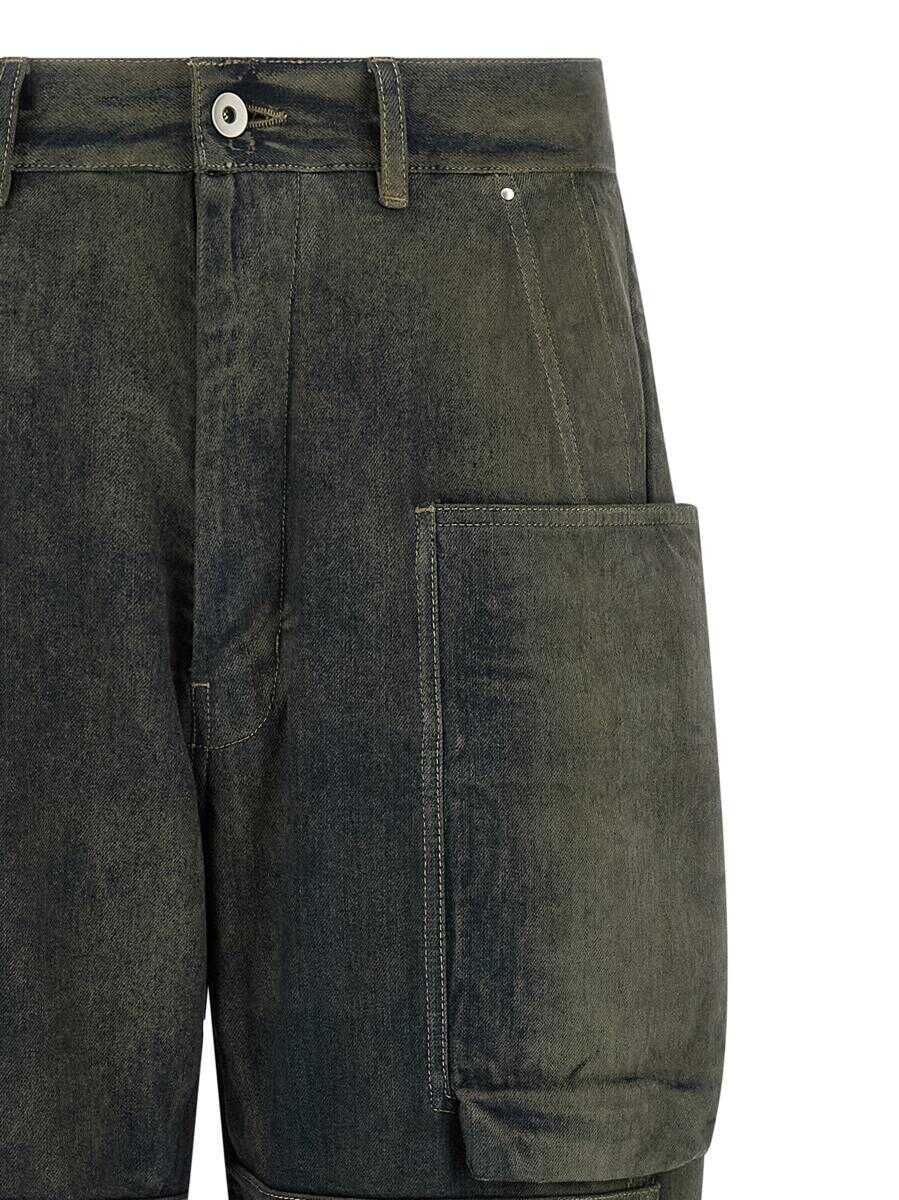 Blugi Rick Owens Rick Owens Stefan Cargo Jeans GRAY Barbati (BM 19327893) 3