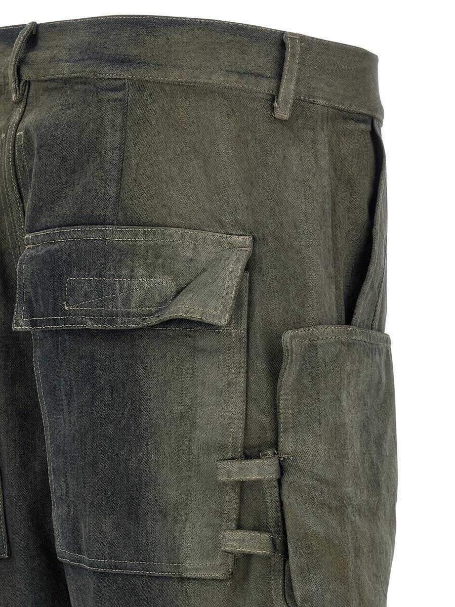 Blugi Rick Owens Rick Owens Stefan Cargo Jeans GRAY Barbati (BM 19327893) 4