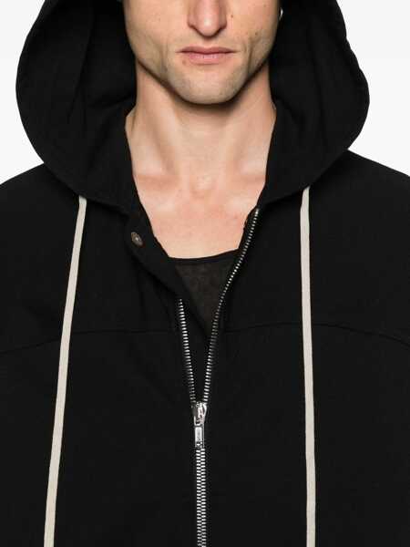 Pulovere Rick Owens Rick Owens Windbreaker Hoodie Black Barbati (BM 19327896) 5